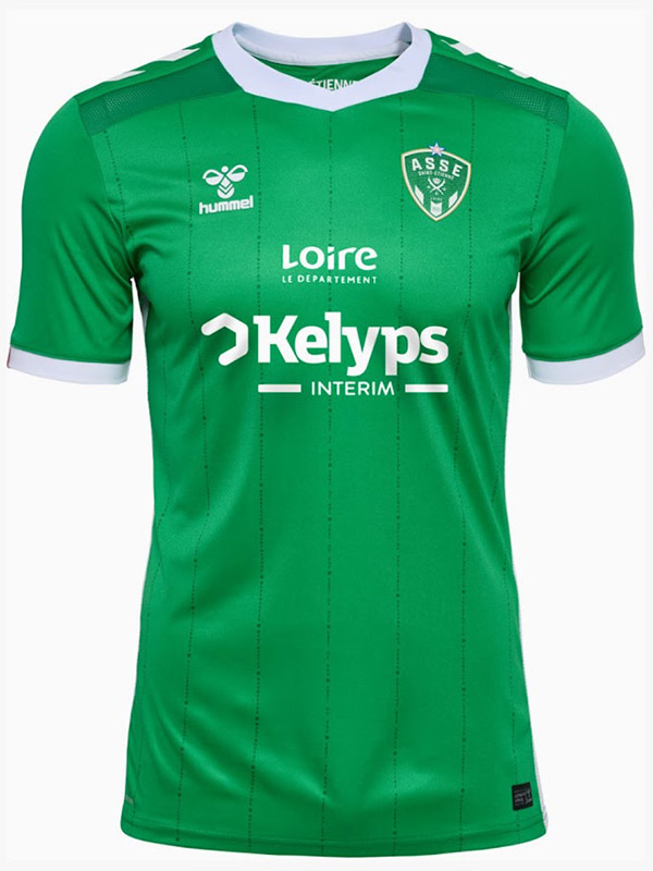 ASSE maglia da casa saint etienne divisa da calcio per adulti prima divisa sportiva da uomo maglie da calcio 2024-2025